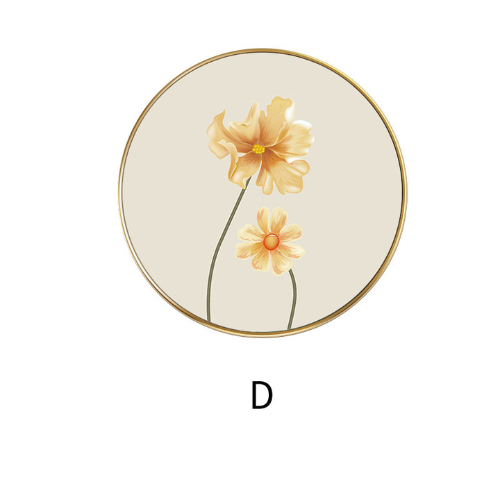 Floral Decorative Wall Plate