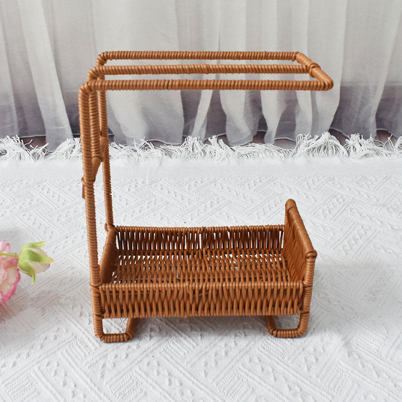 Handmade Rattan Storage Basket