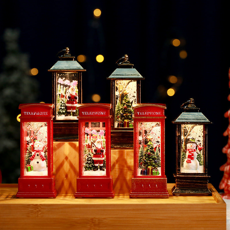 Decorative Snow Globe Lantern