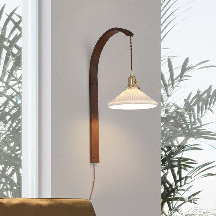 Adjustable Wall-Mounted Pendant Light