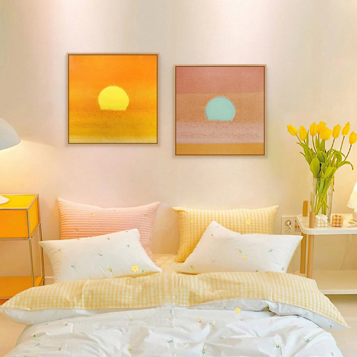 Abstract Minimalist Framed Wall Art