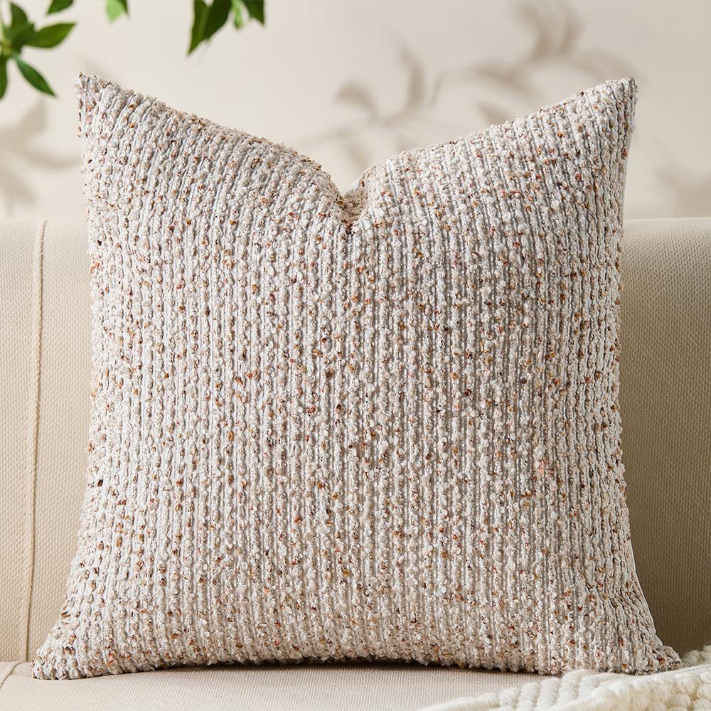 Textured Knit Throw Pillow