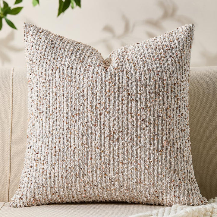 Textured Knit Throw Pillow