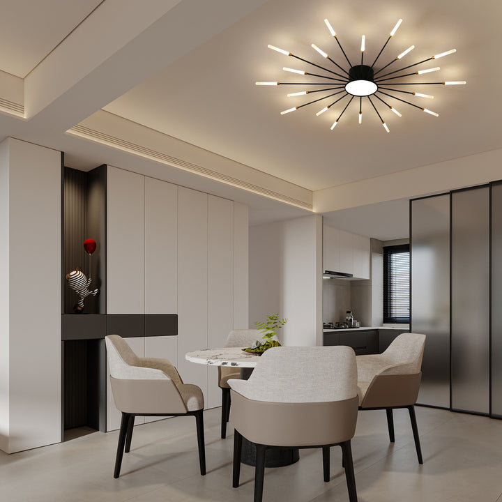Star Explosion Style Ceiling Light
