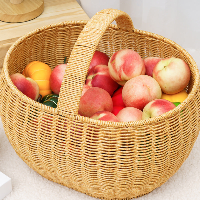 Handcrafted Woven Storage Basket