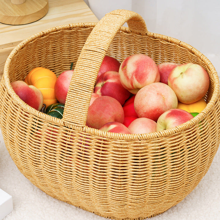 Handcrafted Woven Storage Basket