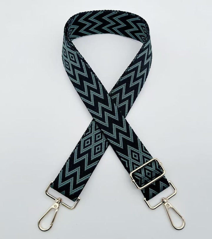 Adjustable Patterned Bag Strap