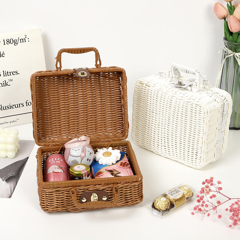 Decorative Woven Keepsake Box