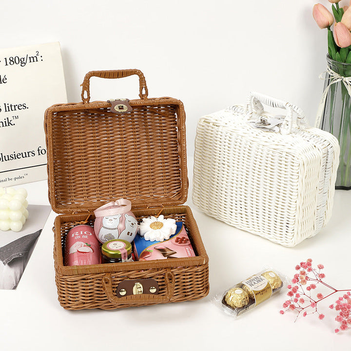 Decorative Woven Keepsake Box