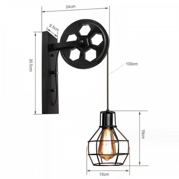 Industrial Vintage Wall Lamp