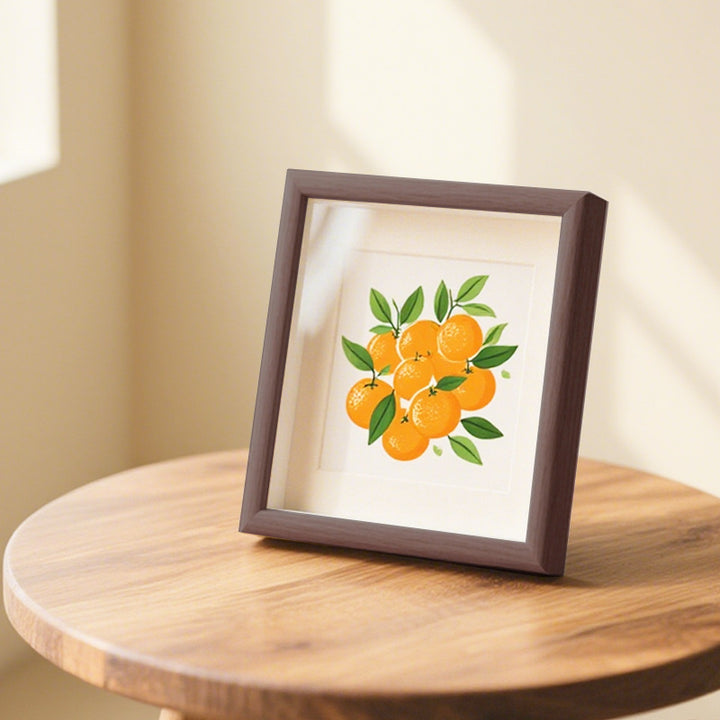 Framed Citrus Botanical Art
