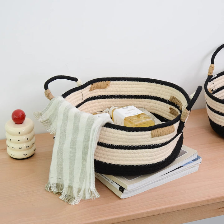 Playful storage basket