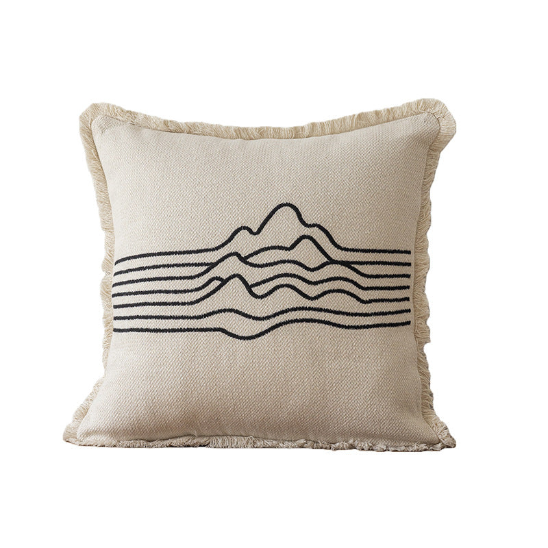 Coastal-Themed Decorative Throw Pillow