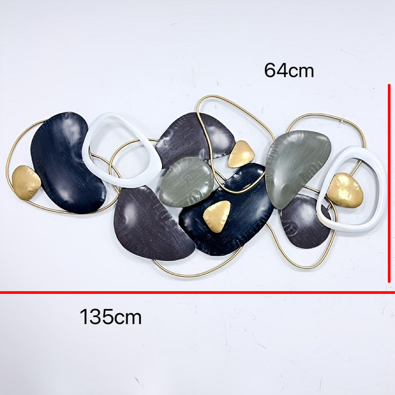 Abstract Metal Wall Sculpture