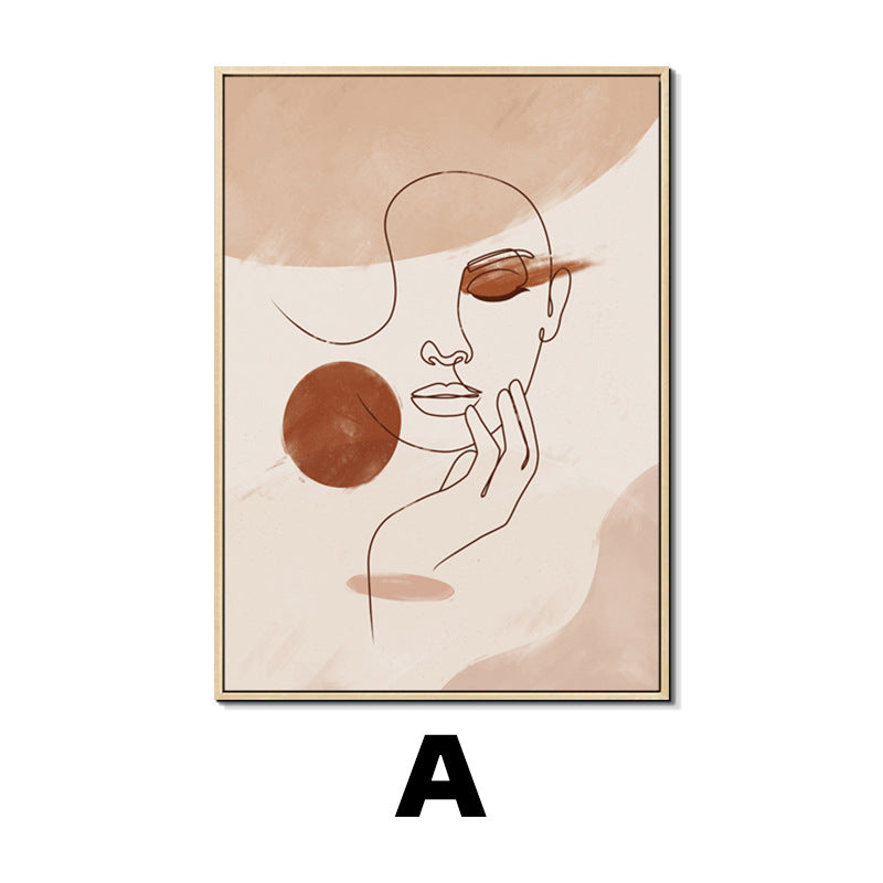 Abstract Line Art Frame
