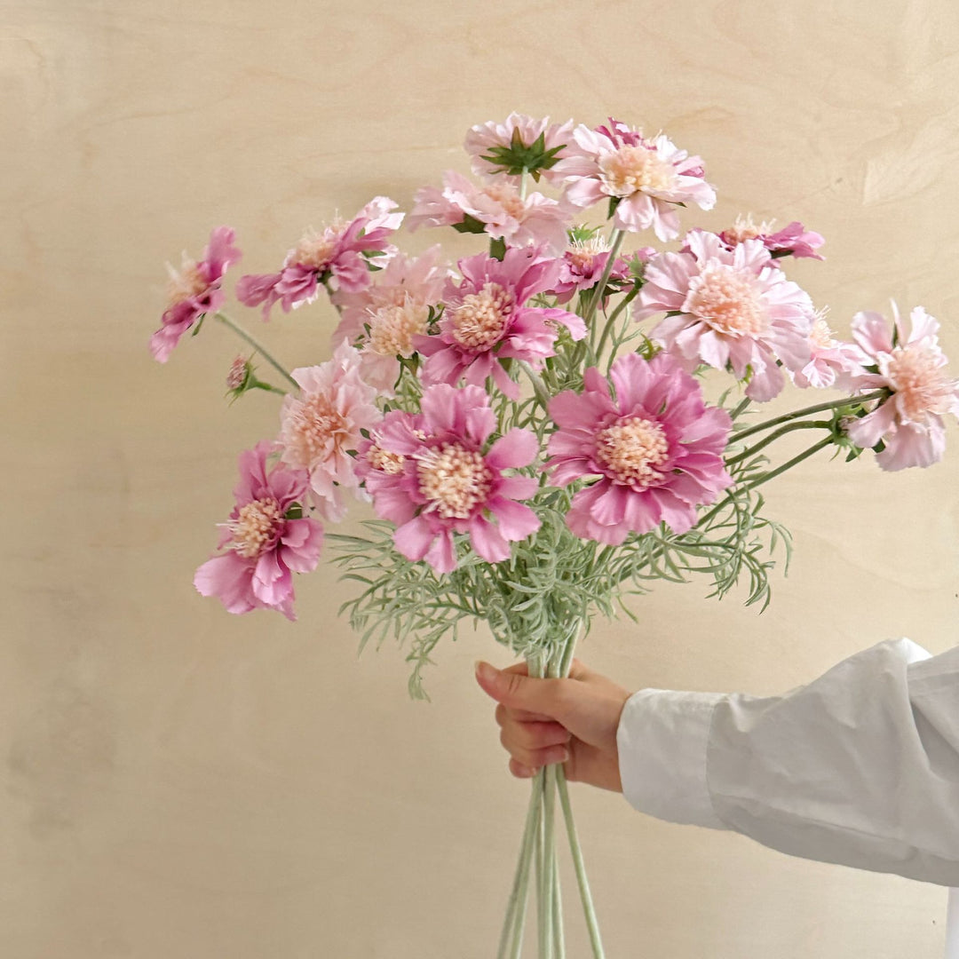 Faux Flower Stem Bouquet