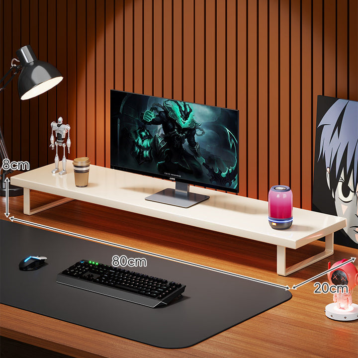 Solid Wood Monitor Riser Shelf
