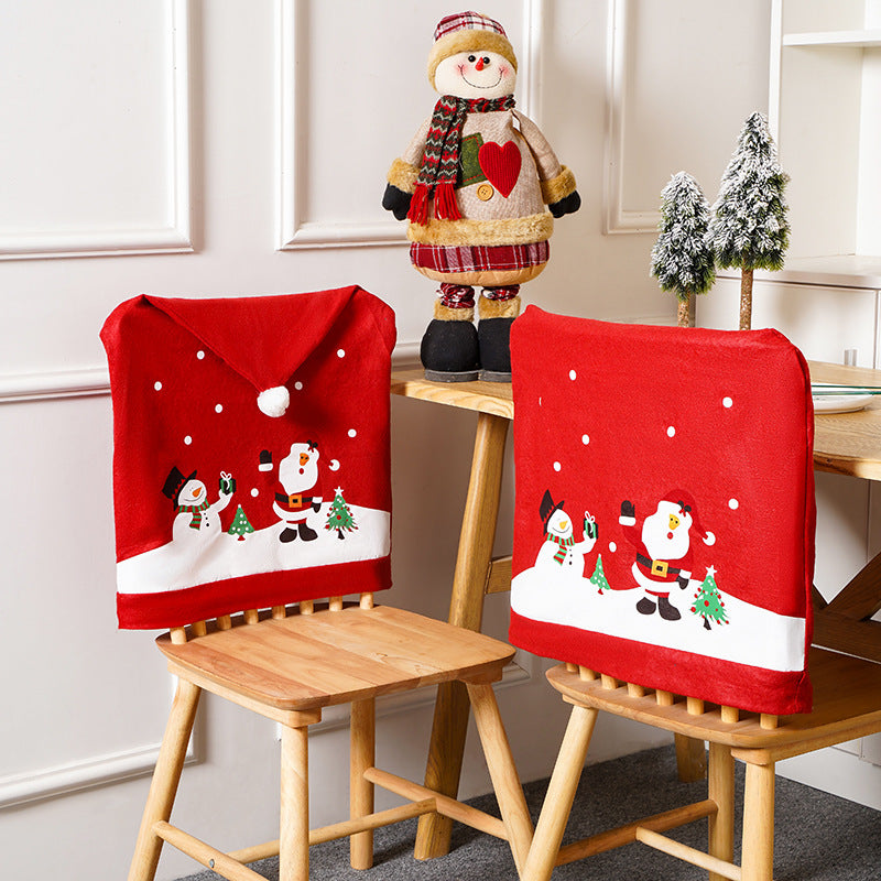 Christmas chair cover