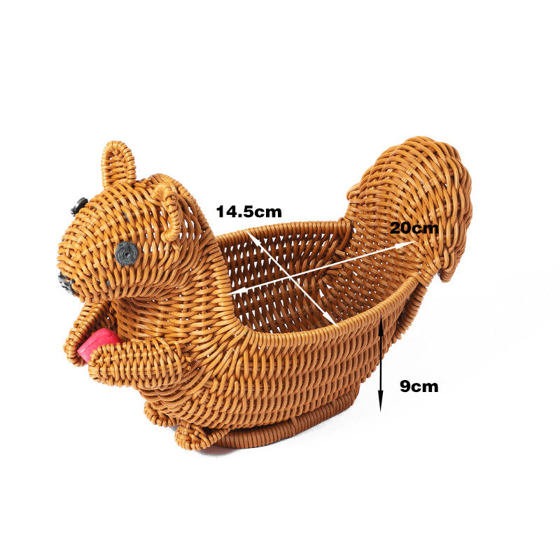 Decorative Wicker Duck
