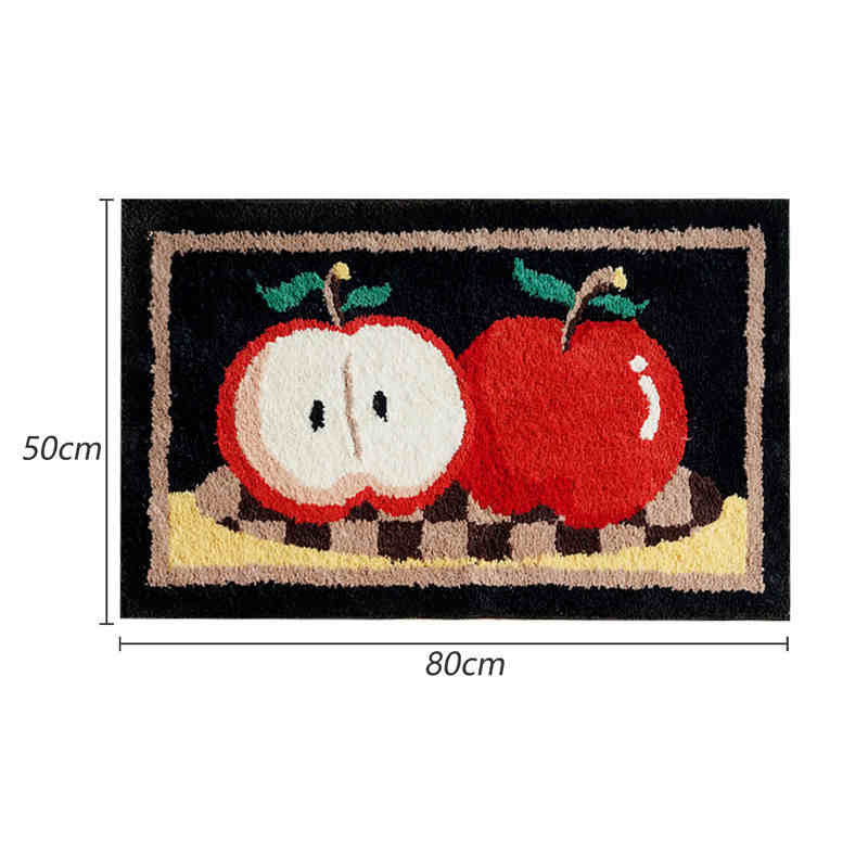 Artistic Floral Design Entrance Mat for Home