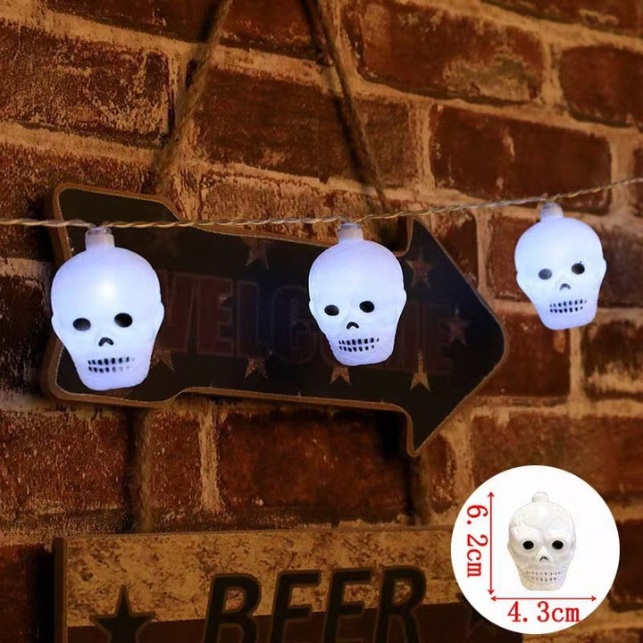 Decorative Halloween LED Pumpkin Ghost Bat String Lights