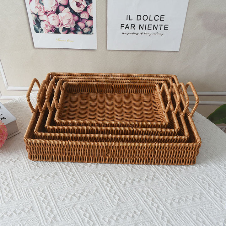 Woven Serving Tray