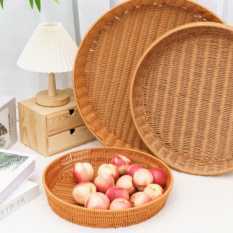 Handwoven Decorative Serving Tray