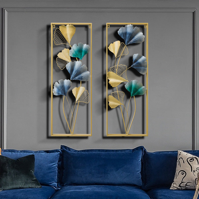Decorative Wall Art Panel with Floral Design
