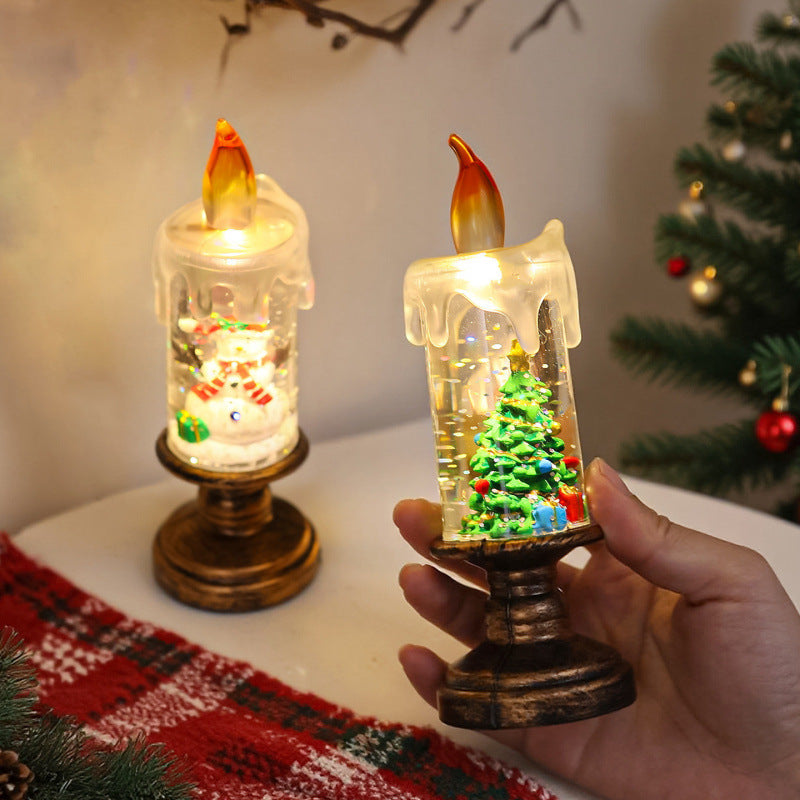 Nostalgic LED Christmas candle decoration