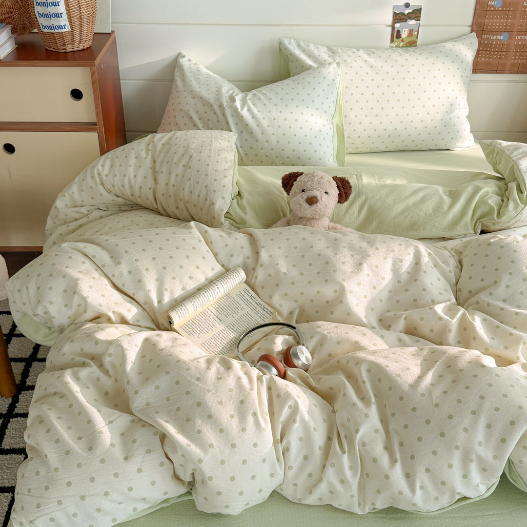 Polka Dot Comforter Set