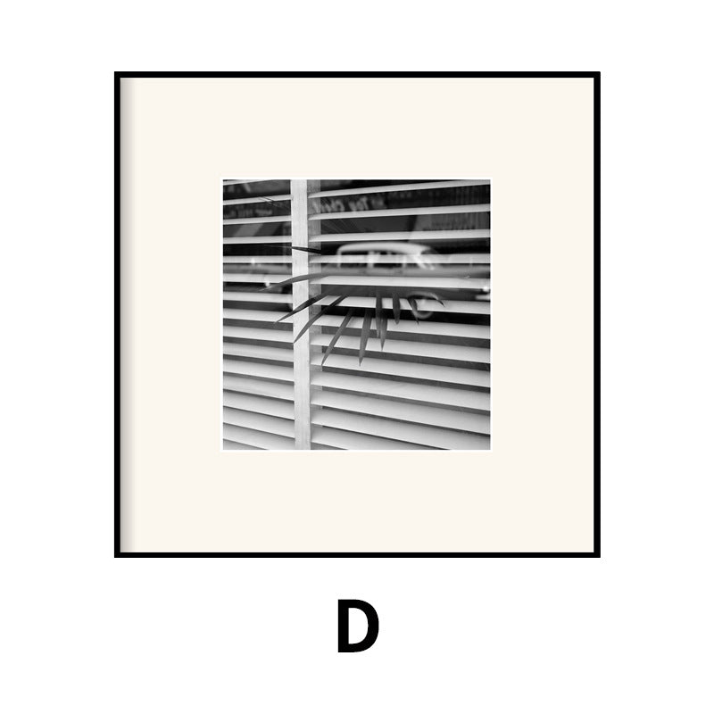 Framed Black and White Photography Artwork