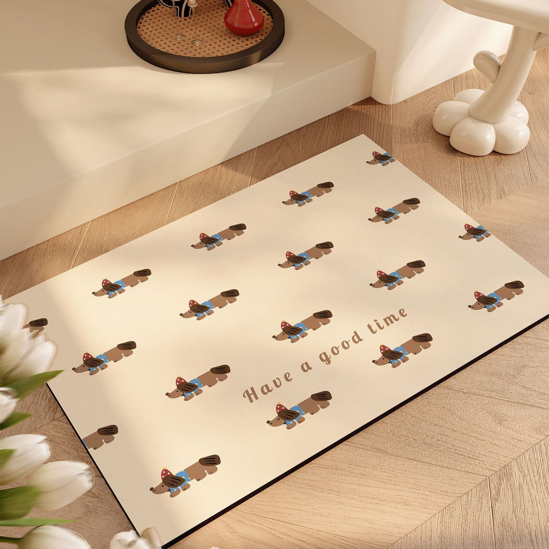 Cute Cartoon Animal Bath Mat