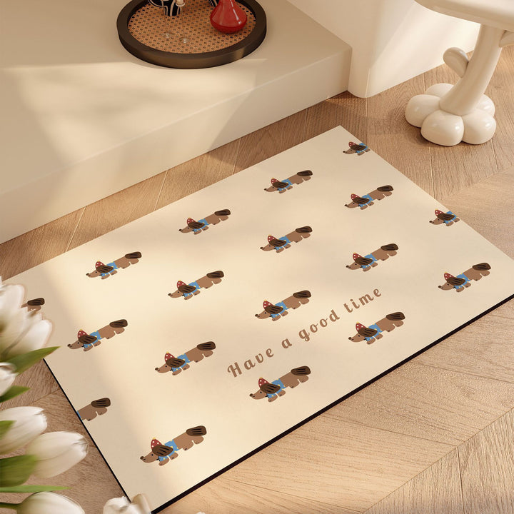 Cute Cartoon Animal Bath Mat
