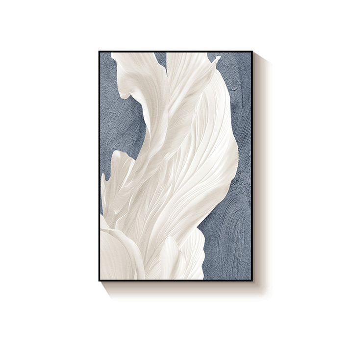 Elegant Floral Textured Wall Art