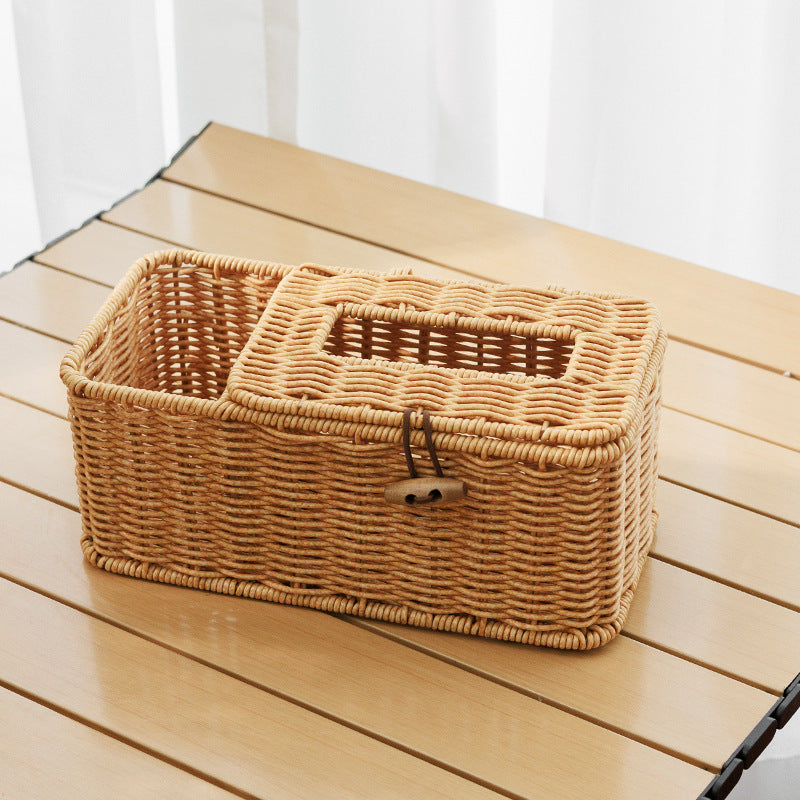 Versatile Handcrafted Woven Storage Caddy
