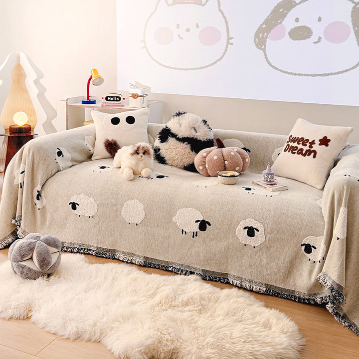 Decorative Throw Blanket for Living Room Comfort