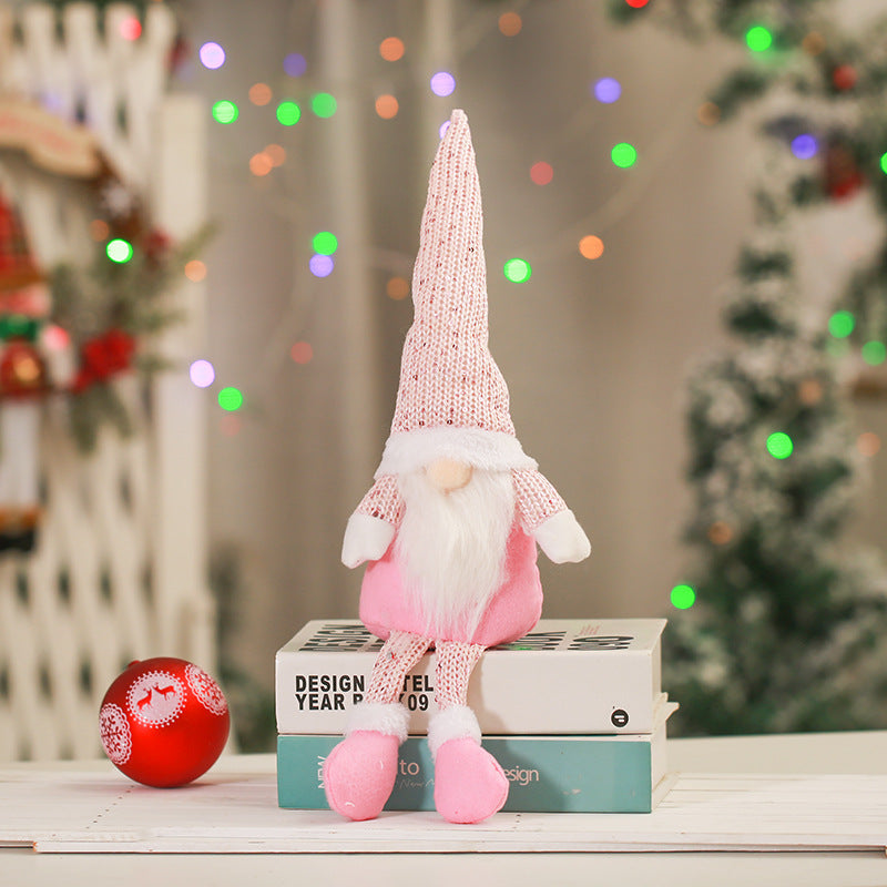 Cute Christmas Gnome Decoration Figure