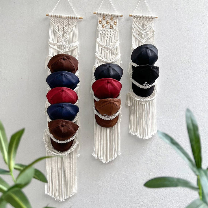 Macramé Wall Hanging with Intricate Pattern