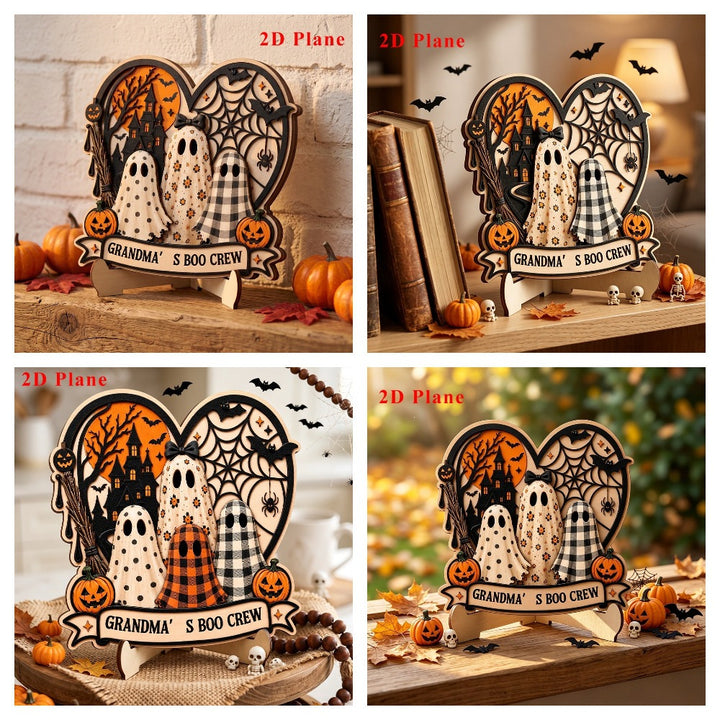 Decorative figure with ghost motif