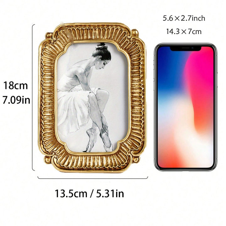 Ornate Gold Vintage Picture Frame