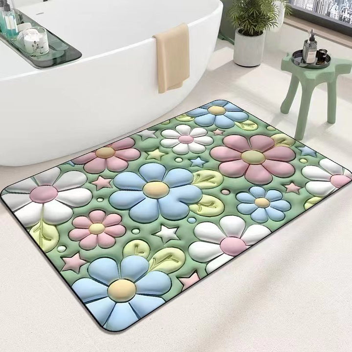 Cute Cartoon Cat Shape Bath Mat