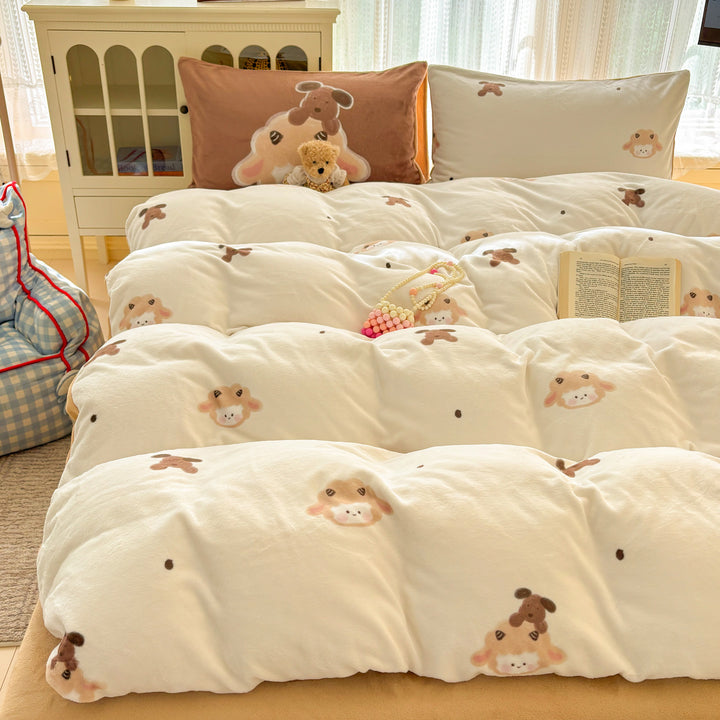 Playful Animal-Themed Comforter Set