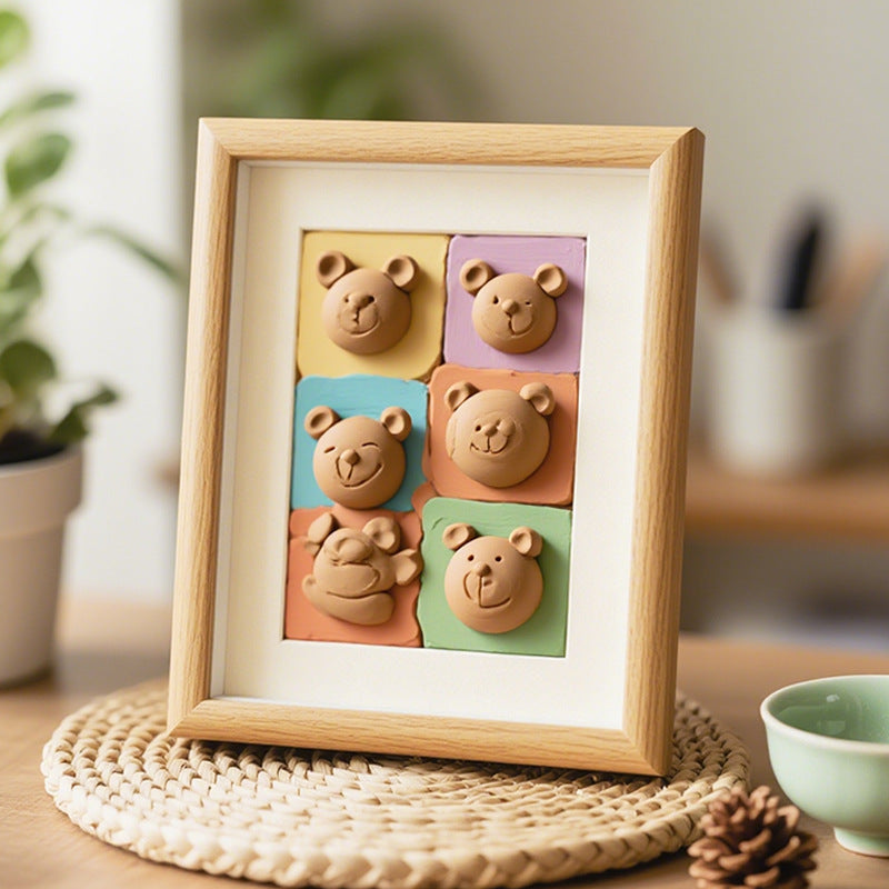 3D Bear Wall Art
