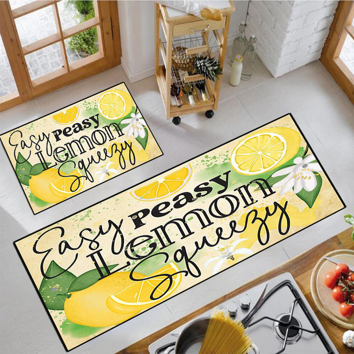Fun Snack-Themed Kitchen Mat