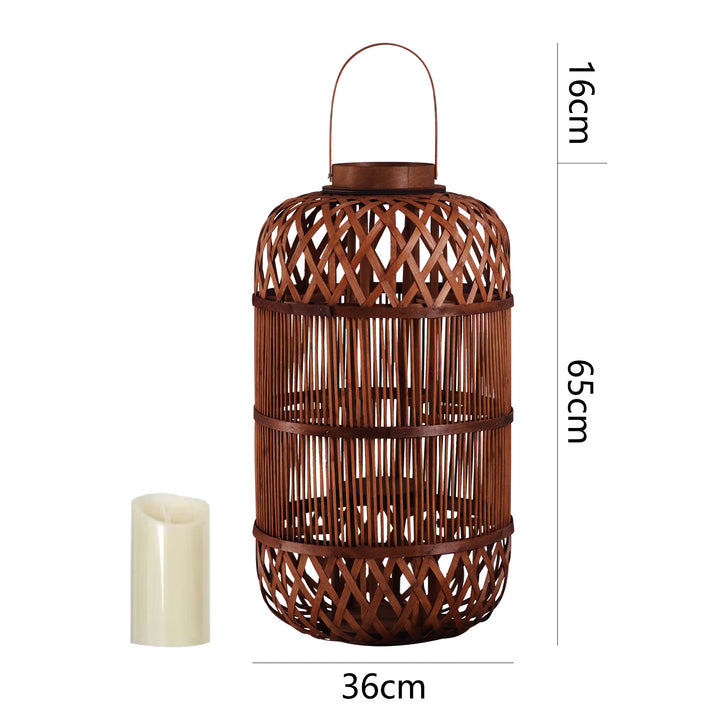 Stylish Handcrafted Rattan Lantern