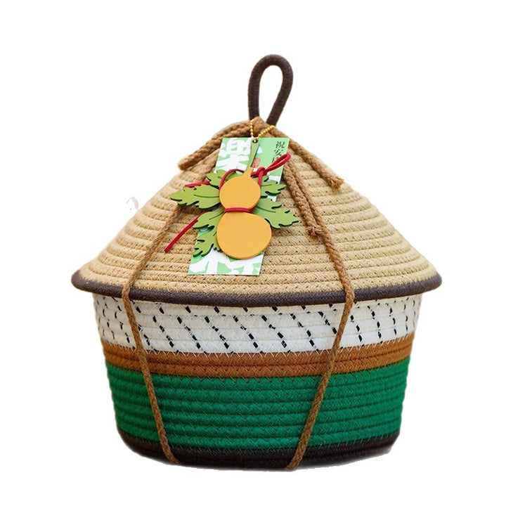 Playful storage basket