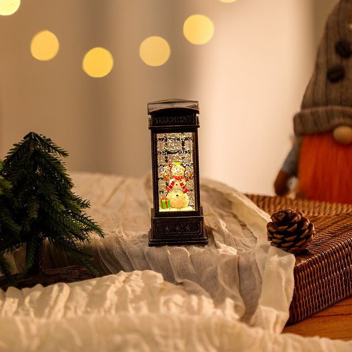 Decorative LED Christmas Lantern