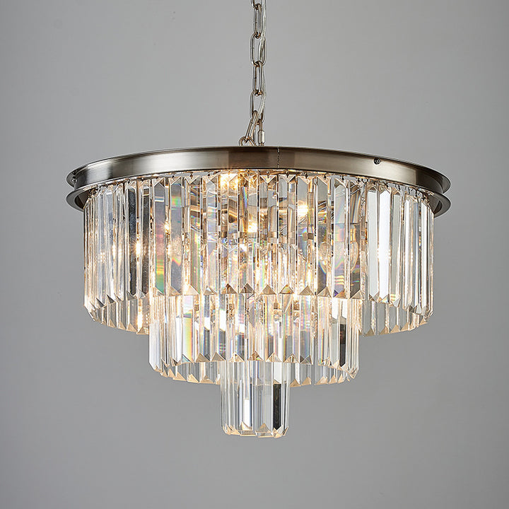 Crystal animal chandelier