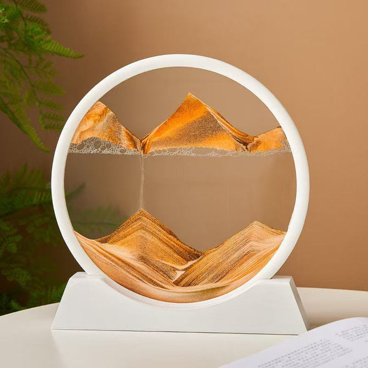 Sand pendulum decorative object