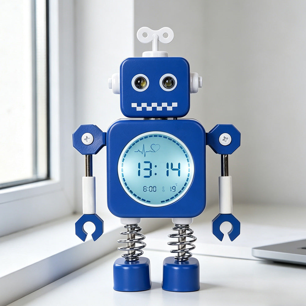 Digital Robot Alarm Clock